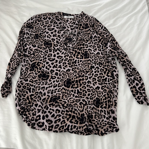 Mikoh Canned Tunic in leopard print - Picture 2 of 3